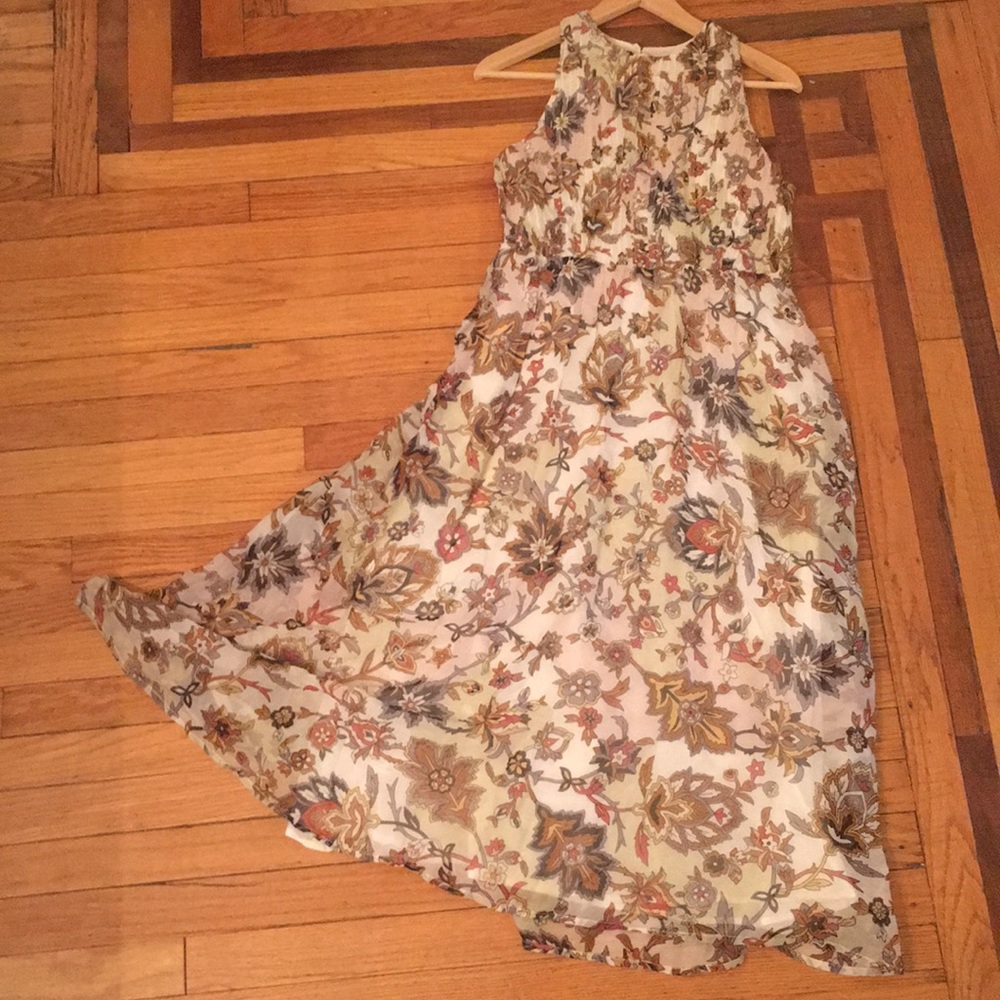 Anthropologie maxi dress